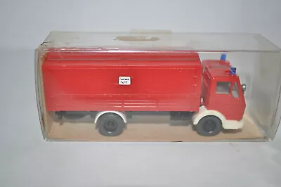 Wiking 628 (628/1) MB 1617 Fire Truck W/Tarp(Red) For Marklin (NOS W/Box) • $6.39