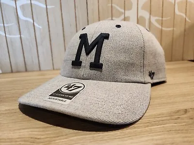 Milwaukee Brewers '47 Brand Clean Up Adjustable Hat MF Vintage Logo Block Letter • $17