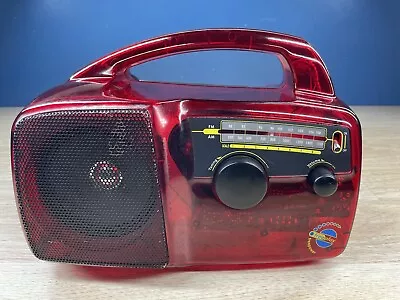 $69.99 • Buy BayGen Freeplay Hand Crank Wind-Up Self Powered Solar AM/FM Portable Radio Red