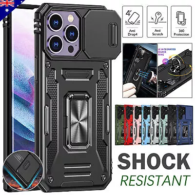 $6.99 • Buy For IPhone 14 13 12 11 Pro Max XS SE/8/7 Plus Case Armor Shockproof Holder Cover