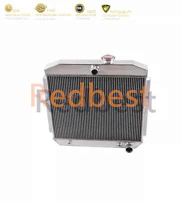 Aluminum Radiator 3Row For 55-56 57 Chevy 150/210/Bel Air/Del Ray/Nomad V8 #5057 • $110.99