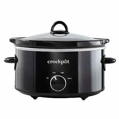 4-Quart Classic Slow Cooker Black • $22.50