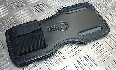 Special Ops Black PWL Heavy Duty Leather Grip Board Genuine British Military • $8.69