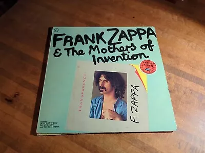 Frank Zappa & Mothers Of Invention S/t Original UK Press Vinyl Record 2352 057 • $17