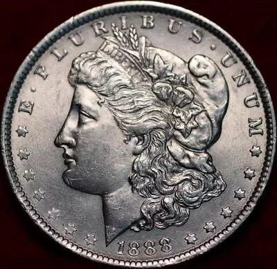 Uncirculated 1888 Philadelphia Mint Silver Morgan Dollar • $1.29