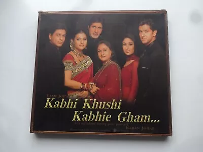 KABHI KHUSHI KABHIE GHAM ~ Bollywood Soundtrack Hindi CD ~ Jatin Lalit ~ 2001 • $6.16