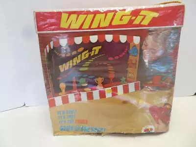 Vintage Board Game WING IT Carnival Target Game 1971 Schaper • $17.95