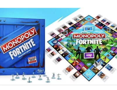 Brand New Monopoly Fortnite Collector's Edition Board Game In Box With Code! • $15.80