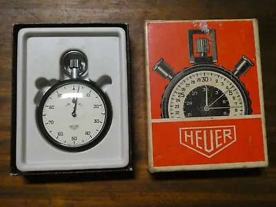 Vintage Tag Heuer Stop Watch  Original Box • $325