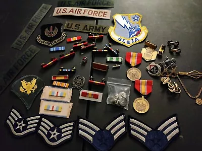 Military Medals / Pins / Ribbons Lot & More - Many Vintage!!!!! • $2.25