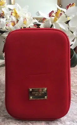 MICHAEL Michael Kors Red Neoprene MK Logo IPAD Tablet Case/Cover EUC MSRP $158 • $28.04