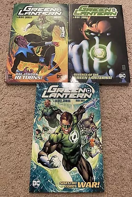 Green Lantern By Geoff Johns Book 1-3 TPB Lot DC Comics Volume 1 2 3 • $65
