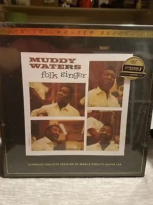 MUDDY WATERS Folk Singer MFSL One Step 2xLP 45RPM MoFi NEW & SEALED  • $104.39