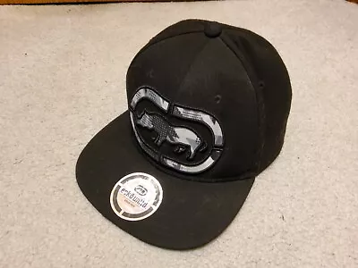 Ecko Unltd Hat Rhino Logo Baseball Cap Snapback Black Camo Rhino Adult Men • $11.99