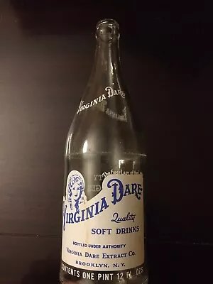 Vintage Virginia Dare Bottle - Brooklyn NY Bottled In New Bedford MA • $18