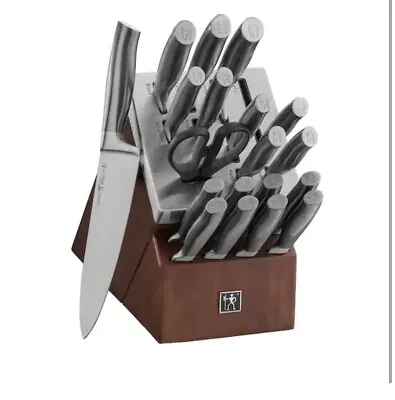 Zwilling J.A. Henckels Self Sharpening 20 Piece Knife Block Set • $159.99