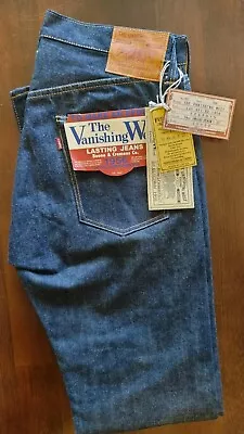 Freewheelers Vanishing West Lot 661XX 1956 Size 30 Raw Denim Jeans • $26