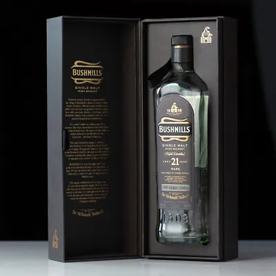 Bushmills 21 Years Old Bottled 2013 Irish Whiskey - Empty Decanter • $45