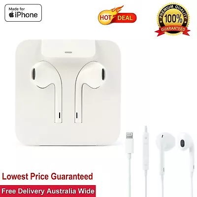 GENUINE Earphones Headphones EarPods A1748 For Apple IPhone7 8 PLUS X XR XS MAX • $21.99