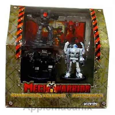 Mechwarrior Champions Volume II Action Pack Vol 2 NEW 4 Mech Game Miniatures • $42.96