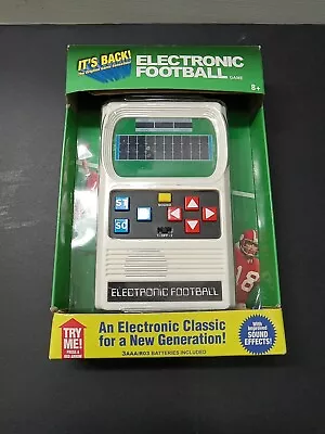 2016 Mattel Electronic Football Handheld Game It’s Back New Old Stock • $65