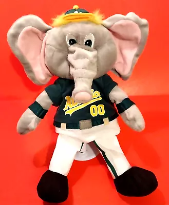 Oakland Athletics A's Stomper Puppet Elephant W/Sound EFX Stuffed Plush Macot • $11.84