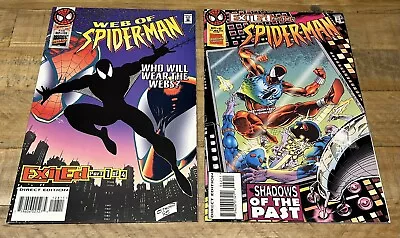 Clone Saga 1994 2/4 Parter Spider-Man # 62 & Web Of # 128 Exiled Parts 1 & 3 • £2.99