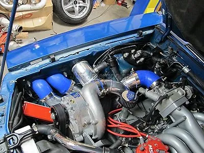 4  Supercharger Cold Intake Pipe For 87-93 Fox Body 5.0 Ford Mustang Vortech V3 • $158.89