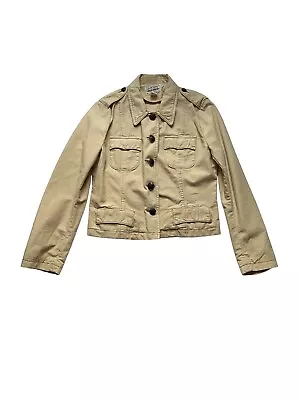 Ralph Lauren Polo Jeans Canvas Military Style Jacket JJ117 • $36