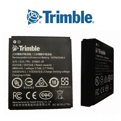 Trimble Battery Li-Ion 3.7v 4800mAh TDC100 Spectra Mobile Mapper 50 P/N106661-20 • $49.99