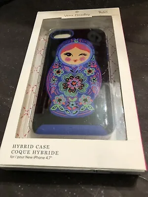 Iphone 7 Case-vera Bradley-russian-doll Cute Sparkly -new-retired Msrp$38.00 • $10.99