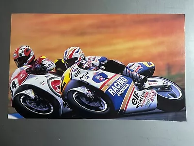 1994 Mick Doohan’s Grand Prix Motorcycle Print Picture - RARE! Awesome Frameable • $9.95