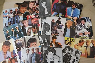 A-HA LOT OF 23 PHOTO PRINTS Morten Harket Mags Furuholmen Paul Waaktaar • $14.99