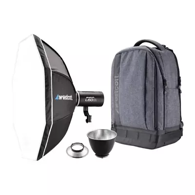 Westcott L60 B Bi Color COB LED Video Light 1 Pack And Backpack Kit • $369.90