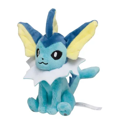 Pokemon Center Original Fit Plush Doll - Vaporeon - Kanto #134 - US Seller • $34.89