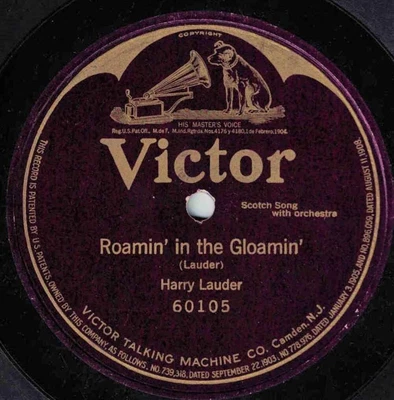 $6.99 • Buy Harry Lauder 78 Roamin' In The Gloamin' (Single Sided) SH3E