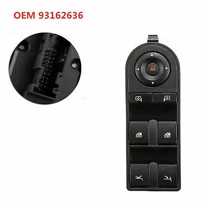 Power Window Control Switch For Vauxhall Opel Tigra Twintop 93162636 93162973- • $27.97