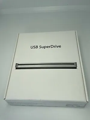 Original Apple SuperDrive 8x External USB Double-Layer DVD±RW/CD-RW Drive Silver • $39.98