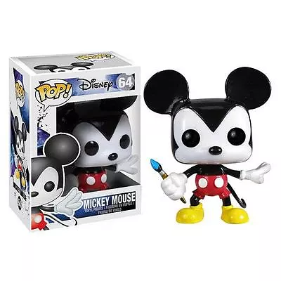 FUNKO POP 2013 DISNEY EPIC MICKEY MOUSE #64 RETIRED VINYL 3 3/4  FIGURE In Stock • $139.95