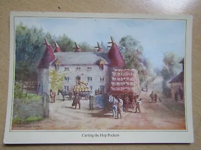 Postcard Carting The Hop Pockets Kent Kentish Hop Picking Artist Essenhigh-Corke • £6.99