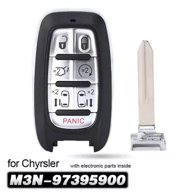 Keyless Remote Car Key Fob For Chrysler Pacifica Voyager 2017-2022 M3N-97395900 • $29.93