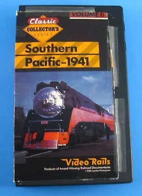 Southern Pacific 1941 Volume I Only VHS Video Rails Classic Collector's Series • $4.37