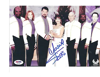 Marina Sirtis Hand Signed In Person Autographed  Star Trek TNG Becket PSA COA • $75