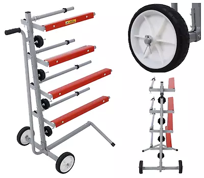 Mobile Masking Paper Machine Station Stand Holds Multiple Rolls Tree Style • $109.99