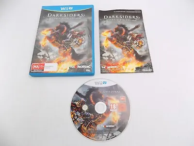 Mint Disc Nintendo Wii U Darksiders Warmastered Edition - Inc Manual Free Pos... • $47.92