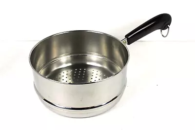 Vintage Revere Ware Steamer Insert Fits 2 &3 Qt Saucepans Stainless Steel 7 1/4  • $29.99