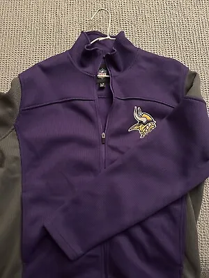 Men’s Large Minnesota Vikings Zip Up Jacket • $9.99