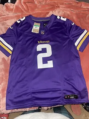 JustinJefferson Vikings Nike Vapor FUSE Limited Jersey Purple #2 Size XL NWT NEW • $60