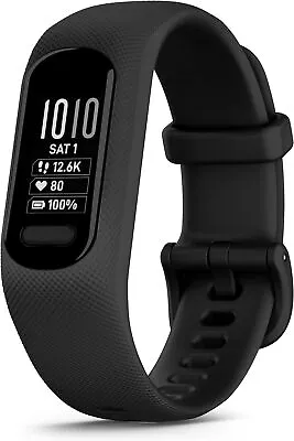 Garmin Vivosmart 5 Fitness Tracker Long-Lasting Battery Simple Design Black • $149.99