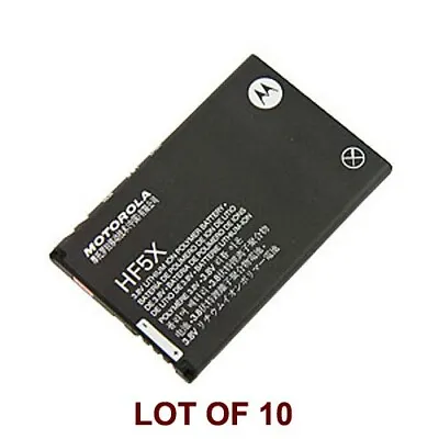 10 Motorola HF5X OEM Battery Lot For Electrify MB853 Photon MB855  • $19.95